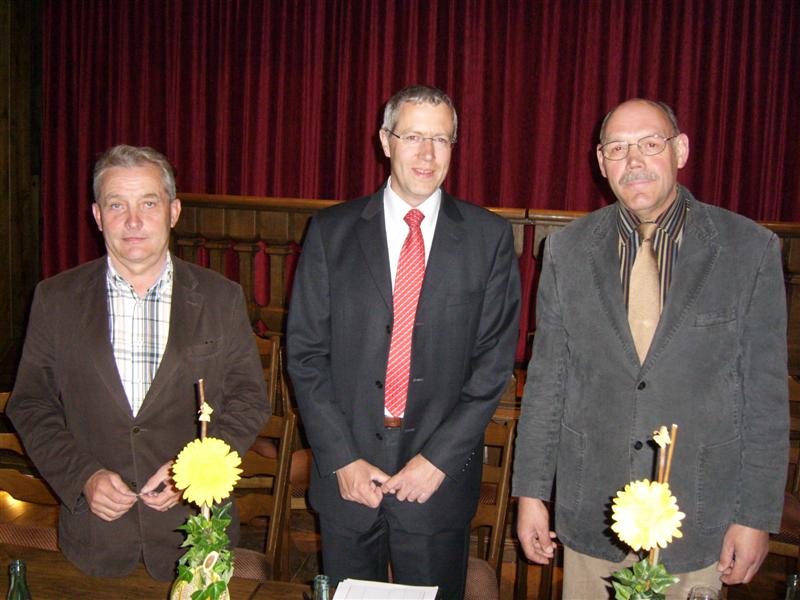 v.l.: Friedhelm Ortgies, Lars Lekon, Günter Obermeier v.l.: Friedhelm Ortgies, Lars Lekon, Günter Obermeier